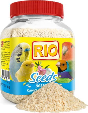 Лакомство для всех видов птиц RIO "Кунжут", 250 г