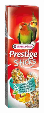 Лакомство "Versele-Laga" для средних попугаев, палочки с экзотическими фруктами, 2х70 г