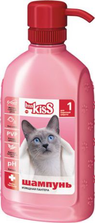 Шампунь-кондиционер Ms.Kiss "Изящная пантера", для короткошерстных кошек, 200 мл