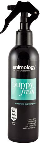 Шампунь-спрей с кондиционером Animology "Puppy Fresh Refreshing" от неприятных запахов, дезодорирующий, для щенков, 250 мл