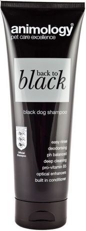Шампунь-кондиционер для собак Animology "Back To Black", концентрированный, для черной шерсти, 250 мл