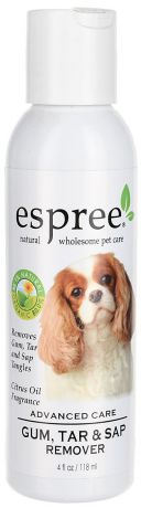 Средство для удаления с шерсти сложных загрязнений "Espree", для собак, 118 мл