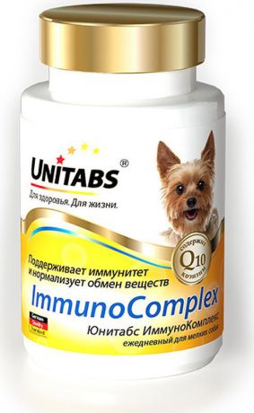 Витамины Unitabs "ImmunoComplex", для мелких собак, 100 таблеток