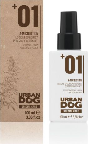 Лосьон для собак "Urban Dog", интенсивного действия от кожных микозов, 100 мл