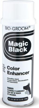 Спрей-мелок выставочный Bio-Groom "Magic Black", цвет: черный, 184 г