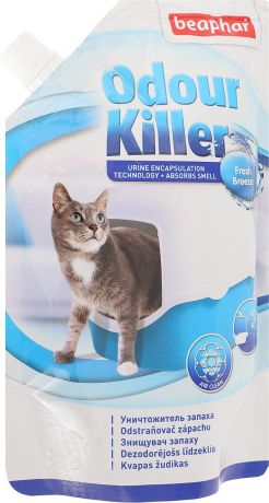 Уничтожитель запаха для кошачьих туалетов Beaphar "Odour Killer", 400 г