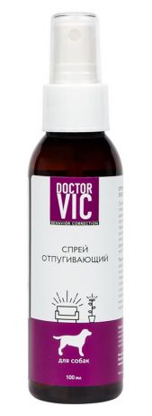 Спрей отпугивающий "Doctor Vic", для собак, 100 мл