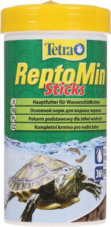 Корм для водных черепах Tetra "ReptoMin", палочки, 55 г