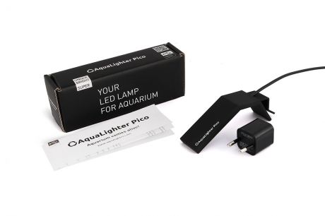 Светильник LED AquaLighter "Pico", цвет: черный, 10 л, 6000 К