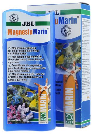 Средство для аквариума JBL "MagnesiuMarin", для повышения содержания магния в морской воде, 500 мл