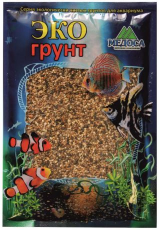 Грунт для аквариума ЭКОгрунт "Реликтовая №0", галька, 1-3 мм, 3,5 кг. г-0010