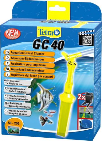 Грунтоочиститель для аквариумов Tetra "GC 40" средний, 50-200 л
