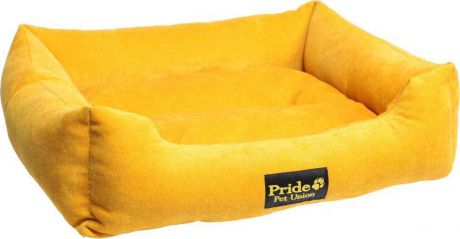 Лежак для животных Pride "Палитра", цвет: золотой, 52 х 41 х 10 см. 10012440