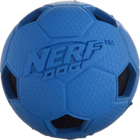 Игрушка для собак Nerf "Мяч футбольный", диаметр 6 см