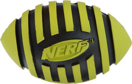 Игрушка для собак Nerf "Мяч для регби", с пищалкой, длина 12,5 см