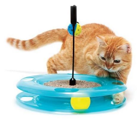 Игрушка для кошек SportPet Designs "Поле чудес", диаметр 31 см