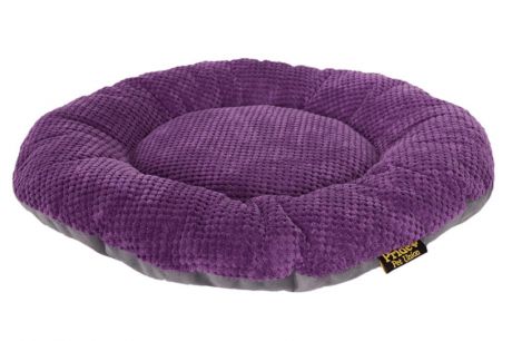 Лежак для животных Pride "Ромашка", цвет: фиолетовый, 48 х 48 х 8 см