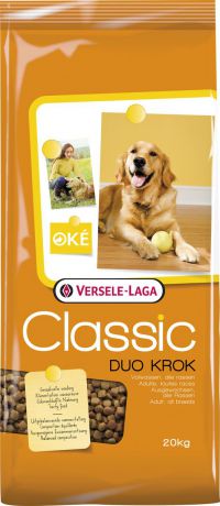 Корм сухой Versele-Laga Classic "Двойное удовольствие", для собак, 20 кг