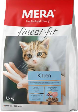 Сухой корм для котят Mera Finest Fit Kitten, 1,5 кг