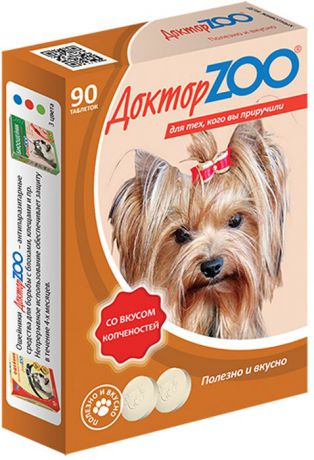 Мультивитаминное лакомство для собак "Доктор ZOO" со вкусом копченостей