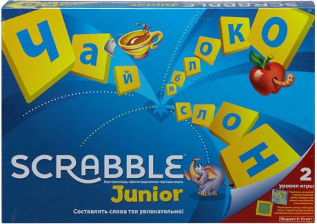 Mattel Games Обучающая игра Scrabble Джуниор