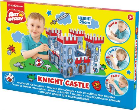 Игровой конструктор для раскрашивания Artberry Knight Castle Крепость