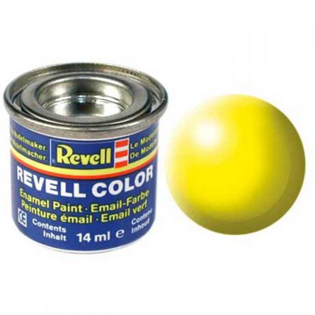 Revell Краска для моделей шелково-матовая №312 цвет светящийся желтый 14 мл