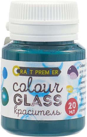 Краситель для эпоксидных смол Craft Premier "Colour Glass. Бирюза", 25 мл