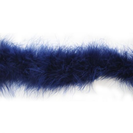 Боа "Пух", цвет: синий, 1,8 м