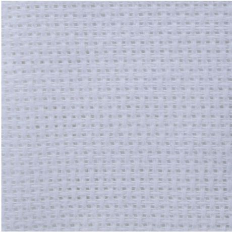 Канва для вышивания "Текстильторг", 50 х 50 см, цвет: белый. 854 (45)