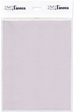 Канва для вышивки Gamma Aida №14, цвет: светло-сиреневый, 30 х 40 см. K04