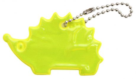 Подвесное украшение Bestex "Ежик", светоотражающее, цвет: желтый, 2 шт