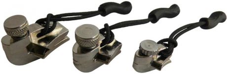 Комплект ремнаборов для застежек-молний AceCamp "Zipper Repair", никелированые, цвет: хром, 3 шт. 7063