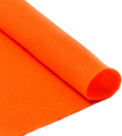 Фетр листовой "Ideal", мягкий, цвет: бледно-оранжевый (645), 20 х 30 см, 10 шт