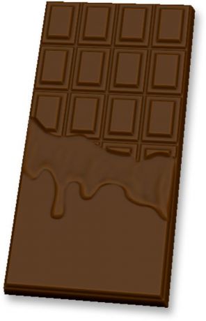 Форма для мыла Выдумщики "Шоколад горячий", пластиковая, цвет: прозрачный