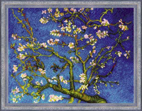Набор для вышивания Риолис "Цветущий миндаль", 30 х 40 см