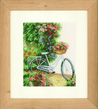 Набор для вышивания крестом Lanarte My Bicycle, 20 x 24 см. PN-0147935