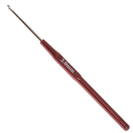 Крючок для вязания "Hobby & Pro", диаметр 2 мм, длина 14 см