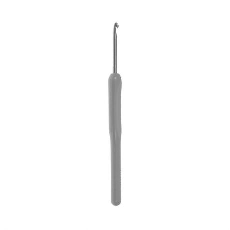 Крючок для вязания, цвет: серый, диаметр 3 мм, длина 14 см