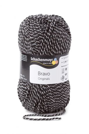 Пряжа для вязания Schachenmayr "Originals Bravo", цвет: пестрый графитовый (08181), 133 м, 50 г
