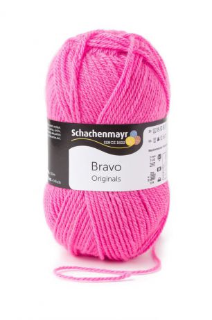 Пряжа для вязания Schachenmayr "Originals Bravo", цвет: розовый (08305), 133 м, 50 г
