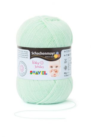 Пряжа для вязания Schachenmayr "Baby Smiles Suavel", мятный (01073), 366 м, 50 г