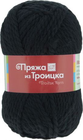 Пряжа для вязания "Мелодия", цвет: черный (0140), 100 м, 100 г, 10 шт