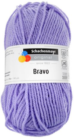 Пряжа для вязания Schachenmayr "Bravo", цвет: астра (08344), 133 м, 50 г