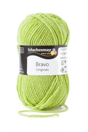 Пряжа для вязания Schachenmayr "Originals Bravo", цвет: зеленый лимон (08194), 133 м, 50 г