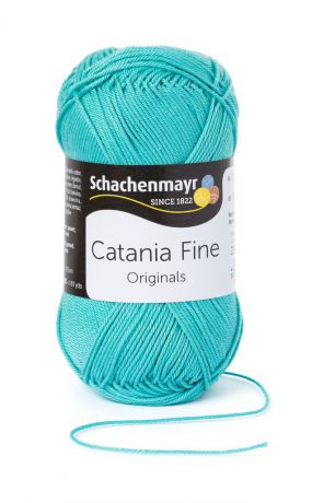 Пряжа для вязания Schachenmayr "Originals Catania Fine", цвет: нефритовый (01020), 165 м, 50 г