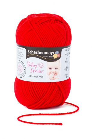 Пряжа для вязания Schachenmayr "Baby Smiles Merino Mix", цвет: красный (01030), 120 м, 50 г