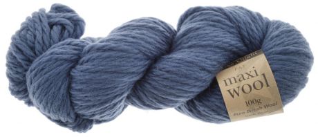 Пряжа для вязания Ramsden "Maxi Wool", цвет: серо-синий (209), 80 м, 100 г