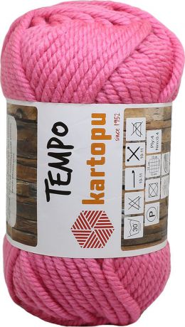 Пряжа для вязания Kartopu "Tempo", цвет: ярко-розовый (K748), 80 м, 200 г, 3 шт