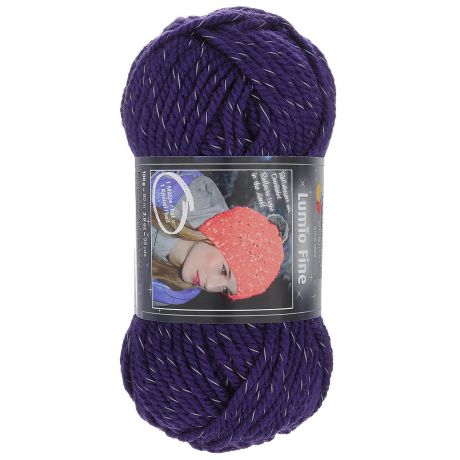 Пряжа для вязания Schachenmayr Original "Lumio Fine", цвет: фиолетовый (00149), 90 м, 100 г. 9807557-00149